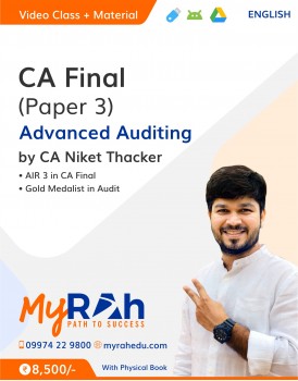 CA Final-Paper 3-Advanced Auditing